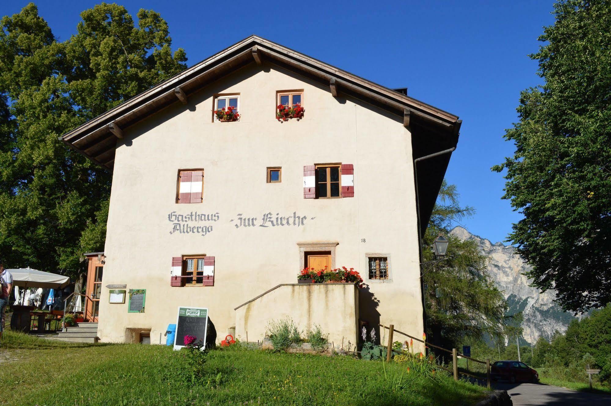 Hotel Zur Kirche Magre all' Adige ภายนอก รูปภาพ